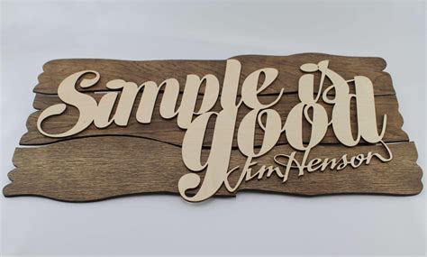 Laser Cutting Wood Process The Grain Sign Company