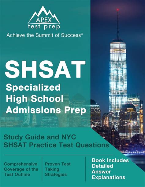 Shsat Specialized High School Admissions Prep Study Guide And Nyc