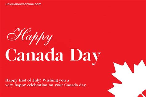 Happy Canada Day 2023 Best Canada Birthday Wishes Images Quotes