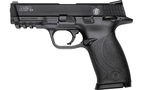Smith And Wesson Mandp22 22 Lr Rimfire Pistol With Tactical Rail Le