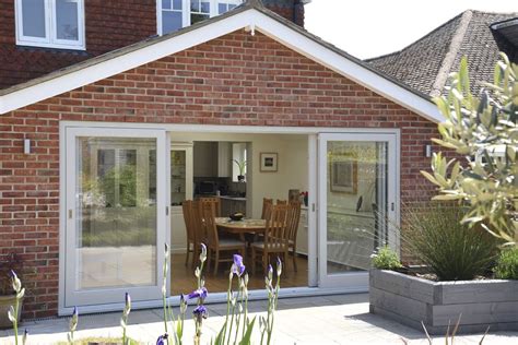 Timber Patio Doors Finished In Porcelain French Doors Patio Patio