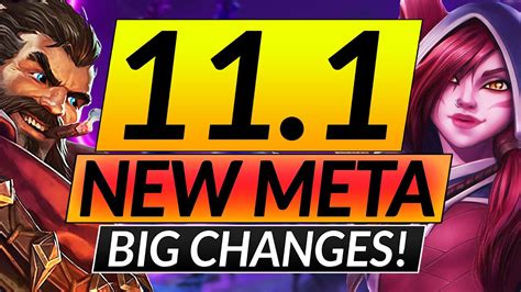 New Patch 111 Is Massive Crazy Champion Buffs And Nerfs Lol Update