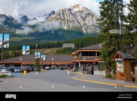 Banff National Park Alberta Canada Peyto Lake Snow Winter Hi Res Stock