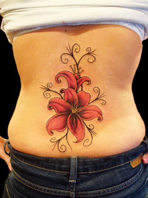 If you find the lotus flower dreary when it's inked alone, an addition of a chandelier tattoo design will add vibrancy. Lily Tattoos Designs, Ideas and Meaning | Tattoos For You