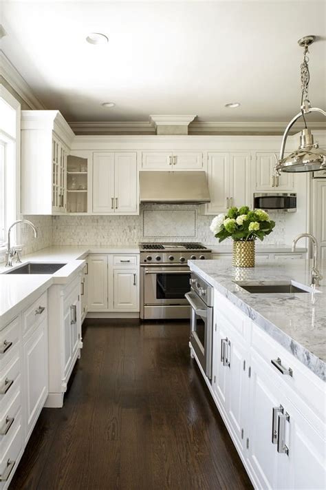 I told her that i had dark wood floors and wanted white cabinets. 20 Best Modern White Kitchen Cabinet Ideas