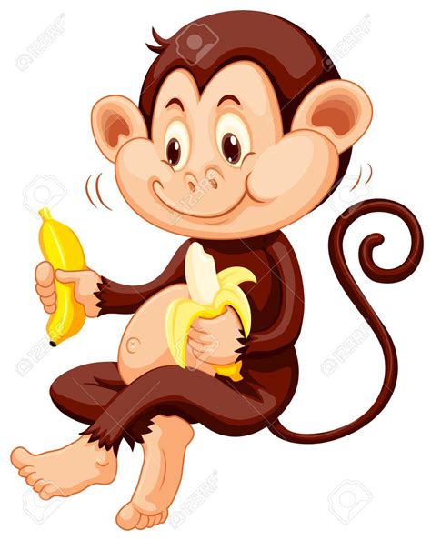 Monkey Eating Banana Clipart 10 Free Cliparts Download Images On