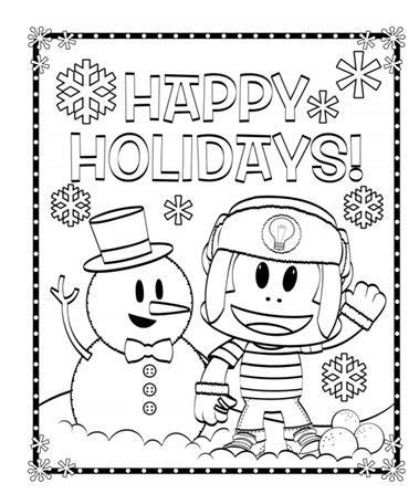 Tonari no totoro coloring sheet. Julius Jr. Holiday Coloring | Nick Jr. | Holiday colors ...