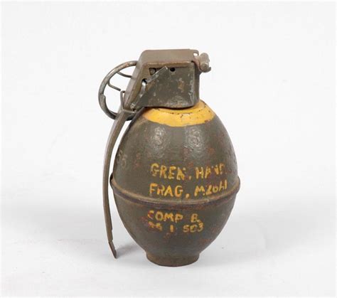 American Fragmentation Grenades Of The Vietnam War Military Trader