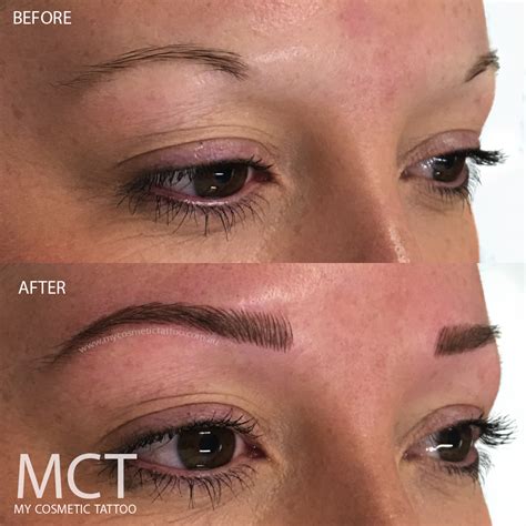 Microart™ semi permanent makeup for eyebrows and microblading eyebrows has eliminated all side effects of other forms of permanent makeup and microblading. Hybrid 3D Brow Tattoo - My Cosmetic Tattoo