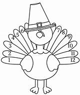 Turkey Thanksgiving Coloring Color Printable Pages Craft Kids Print Sheets Fall Count Crafts Easy Sheet Recipes Preschool Printables Leg Diy sketch template