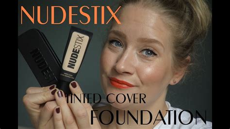 Nudestix Tinted Cover Foundation Live Demo Review Youtube