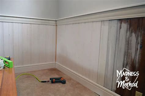 Install Tongue And Groove Panelling Madness And Method
