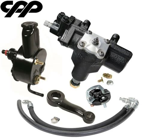 1971 72 Chevy Chevelle Sbc Power Steering Gearbox Conversion Kit 283