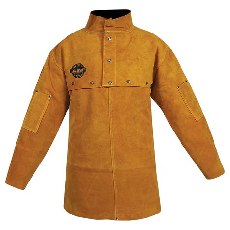 Heavy Duty Welder Jacket Kevlar Stitched Heat Resistant Jacket