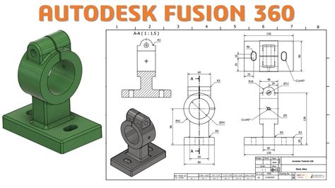 Fusion 360 Tutorial 18 3d Model Basic Youtube