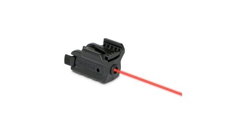 Lasermax Spartan Adjustable Rail Mounted 5mw Red Laser Sight Up To 6