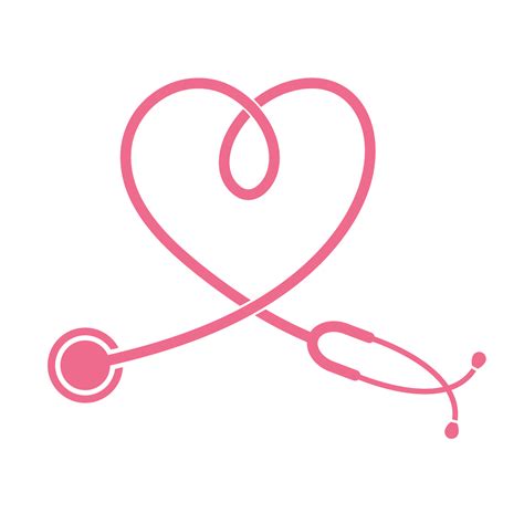 Stethoscope Heart Png Png File Download