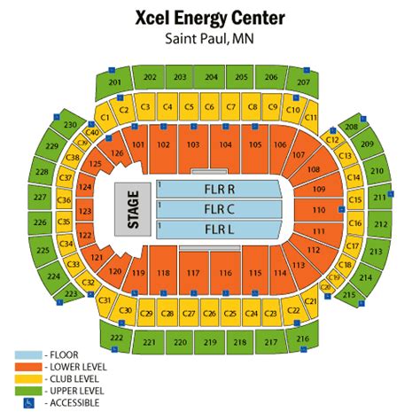 Xcel Energy Center Seating Chart Suites
