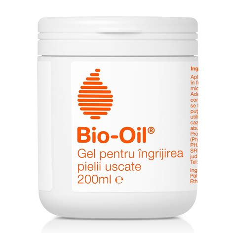 Dry skin gel can be used all over the body, and massaged in small circular motions until. Bio-Oil Gel x 200ml - Pret 65,00 lei - UNION SWISS