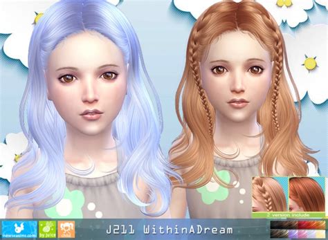 J211 Withinadream Child Hair Pay At Newsea Sims 4 Sims 4 Updates