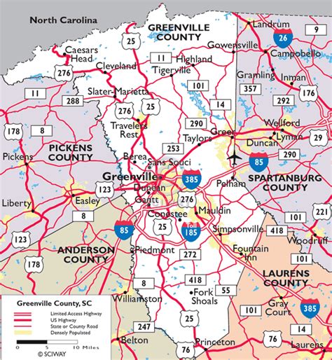 Greenville Places Cities Towns Communities Near Greenville South