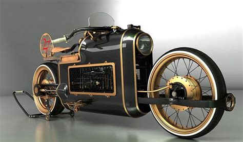 Check Out This Amazing Steampunk Motorcycle Concept 2023 Review