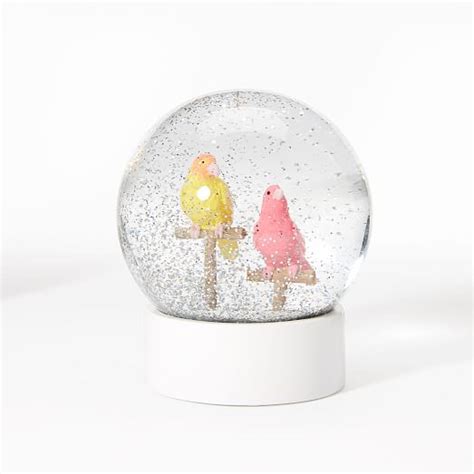 Love Birds Snow Globe West Elm