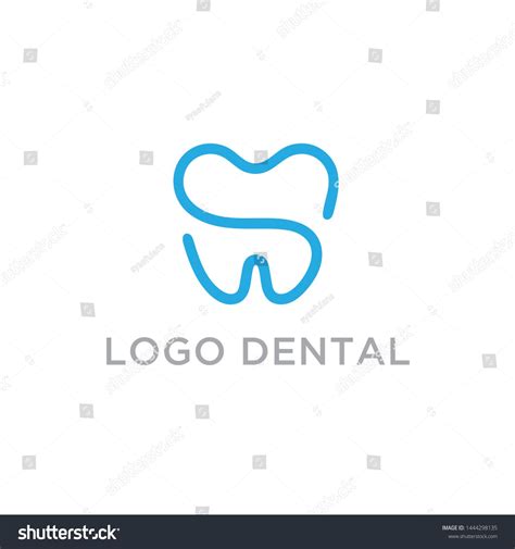 This Is The Tooth Logo In The Shape Of The Letter S Dental Branding