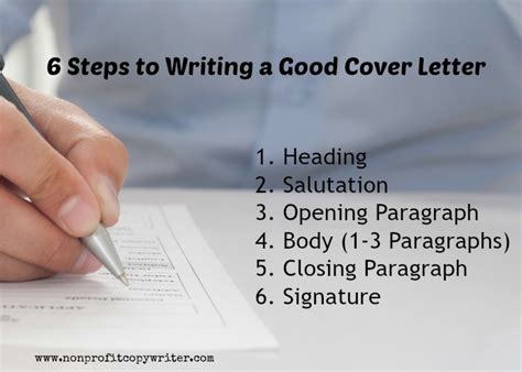 Learn how to write your cover letter with our guide (examples included). Writing a Good Cover Letter: A Step-By-Step Writing Guide