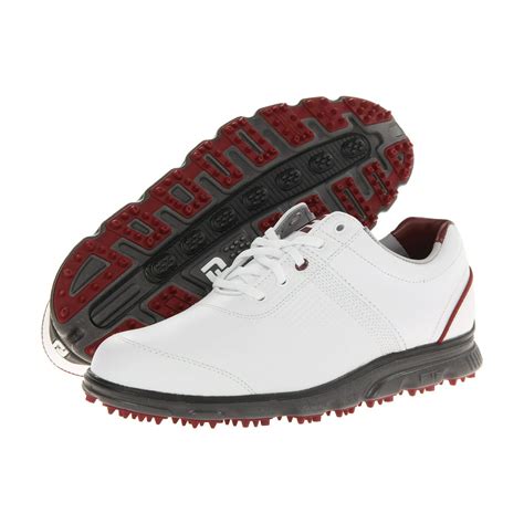 Footjoy Mens Dryjoys Tour Casual 53503 Golf Shoes White 90m