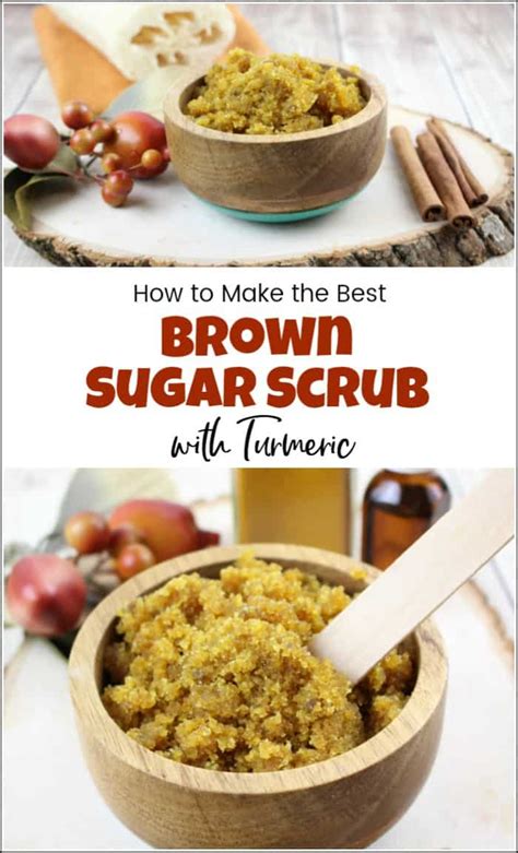 How To Make The Best Turmeric And Brown Sugar Scrub