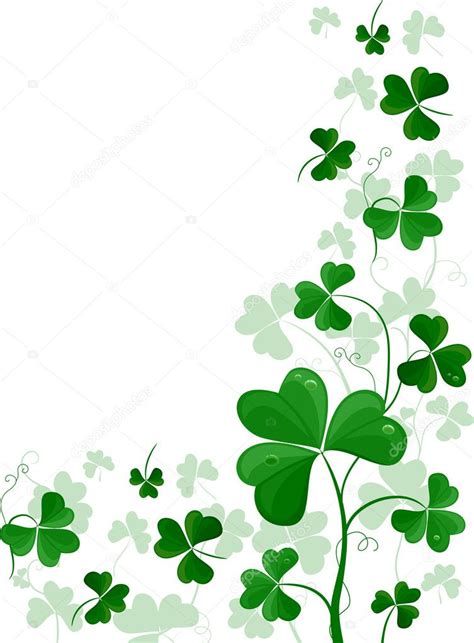 Shamrock Background Stock Photo By ©lenmdp 7477737