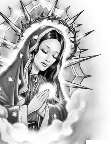 Virgen De Guadalupe Tattoo Google Search Lowrider Art Mary Tattoo