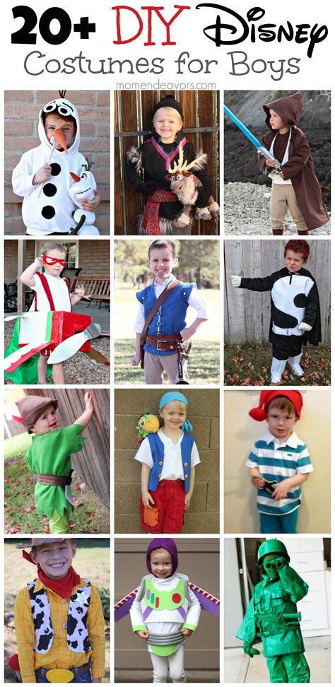 Maybe you would like to learn more about one of these? DIY Disney Costumes for Boys!