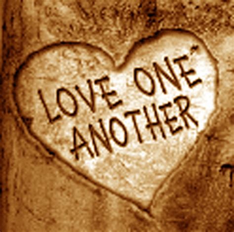Meditations Of My Heart Love One Another