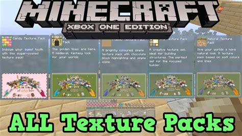 How To Get Texture Packs For Minecraft Xbox