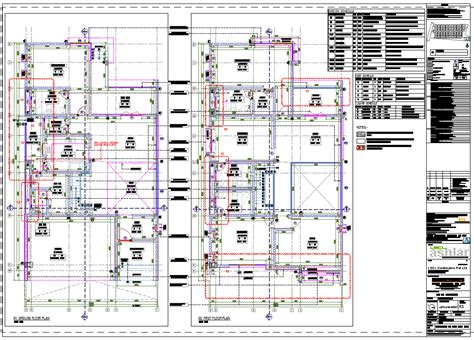 Structure Plan Construction Building Dwg File Cadbull