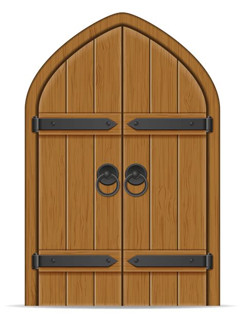 Old Door Cartoon