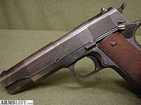 Armslist For Sale Colt M1911a1 Rs Us Army 45 Cal Pistol Mfg 1941