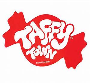 Taffy Town Adhesive Sign 30 X 24 Redstonefoods Com