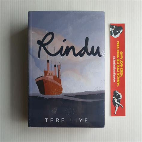Jual Buku Original Novel Rindu New Cover Novel Tere Liye Buku Original