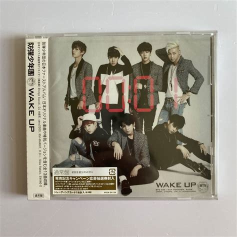 Bts 1st Japanese Studio Album Wake Up Regular Edition