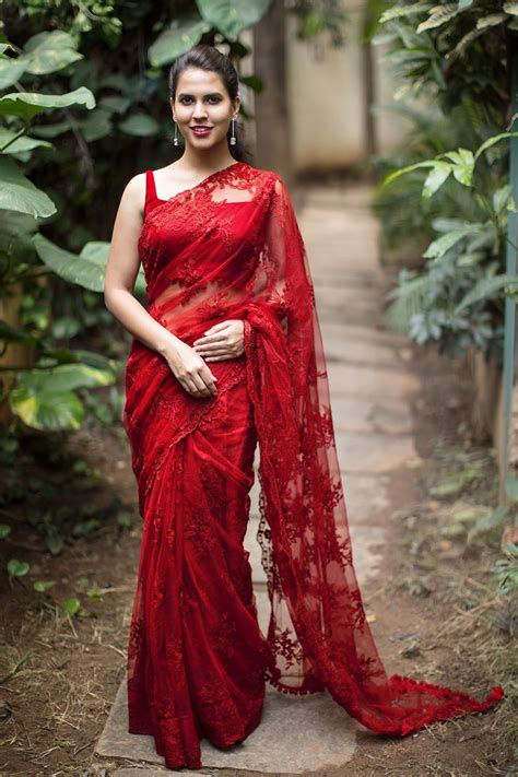 Ready To Shop Blouses House Of Blouse Red Saree Blouse Saree