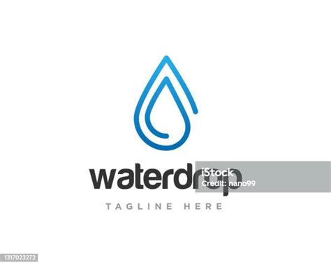 Water Logo Design Illustration Vector Stock Illustration Download