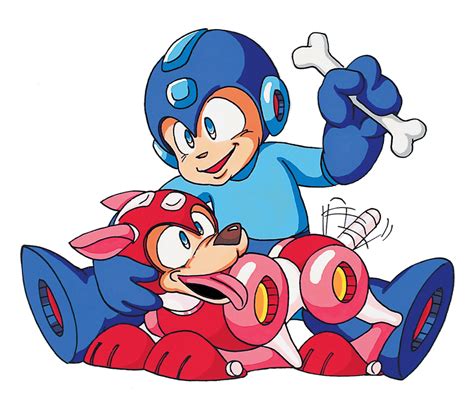 Image Mega Man And Rush Png Capcom Database Fandom Powered By Wikia