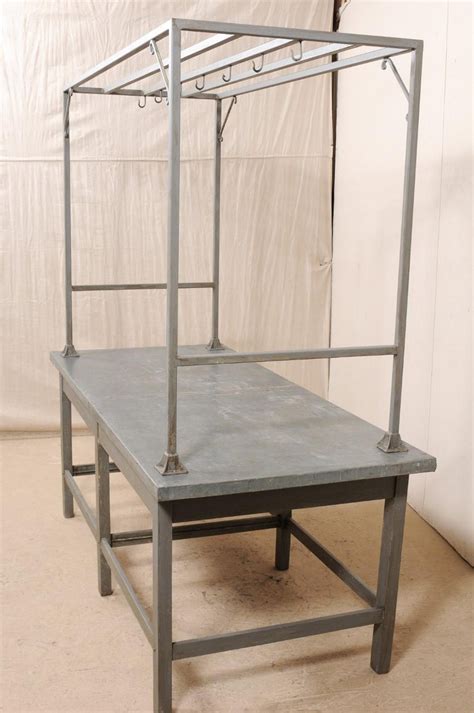 1500 x 1500 jpeg 88 кб. European Zinc-Top Kitchen Work Table with Upper Rack at ...