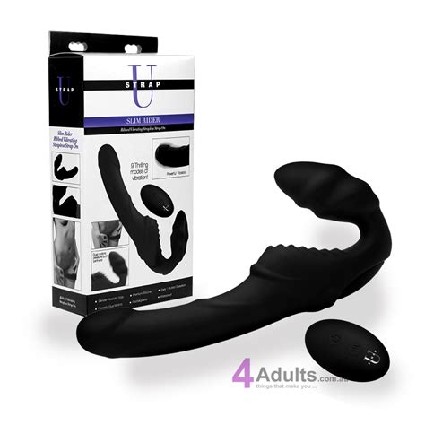 Pro Rider 9x Vibrating Silicone Strapless Strap On With Remote Control By Strap U Buy At 4adults