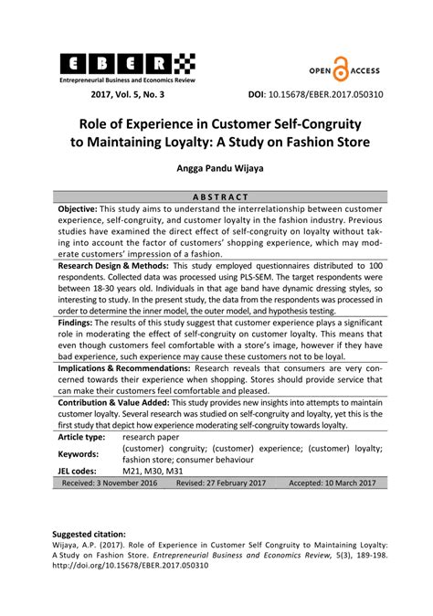A concept note is the shortest possible text requested by a donor giving information on the project idea. (PDF) Role of Experience in Customer Self-Congruity to ...