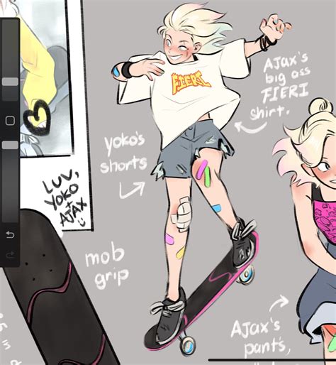 Girlypop Werewolf Apologist On Twitter Broke B Skater Girl Enid Is Just Too Fun To Draw