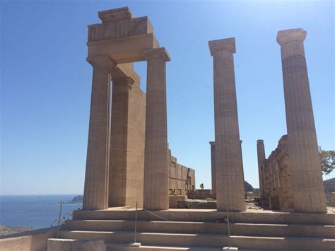 Acropolis Of Lindos Rhodes Greece Acropolis Marina Bay Sands Greece